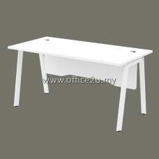 ASWT ASTRA SERIES RECTANGULAR TABLE WITH WOODEN MODESTY PANEL